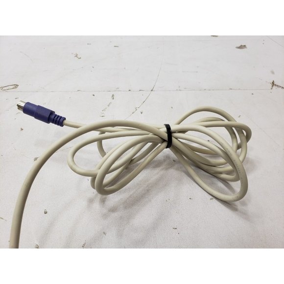 Dell SK-6000 E Ergonomic PS/2 PC Keyboard 6 Pin Connector Untested / For Repair - Picture 4 of 7